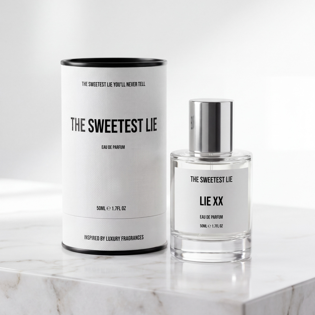 The Sweetest Lie packaging and bottle